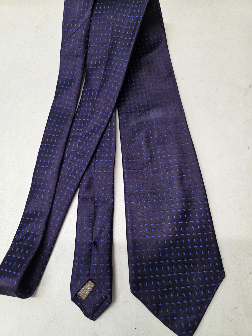 Kenneth Cole Select - Purple/ Blue Tie - Made In Italy
